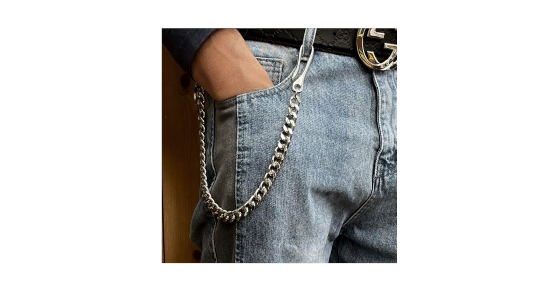 90s givenchy ジバンシー　ウォレット チェーン　アメカジ　バイカー 90s givenchy ジバンシー ウォレット チェーン アメカジ