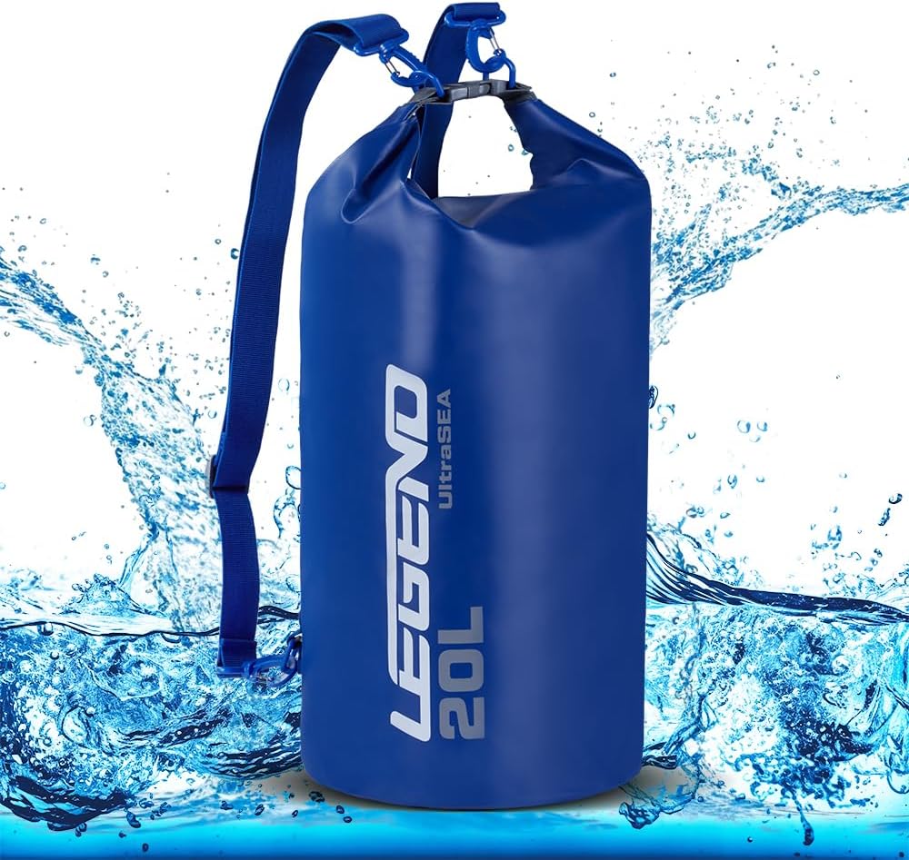 Legend UltraSEA Marine Dry Bag – Waterproof Dry Bag 20L – Ideal for Kayaking, Boating, Canoeing, Rafting, Hiking, and Camping – Floating Dry Bag for Men – Keeps Your Gear Dry and Safe – Royal Blue Legend UltraSEA Marine Dry Bag – Waterproof Dry Bag 20L – Ideal for Kayaking, Boating, Canoeing, Rafting, Hiking, and Camping – Floating Dry Bag for Men – Keeps Your Gear Dry and Safe – Royal Blue