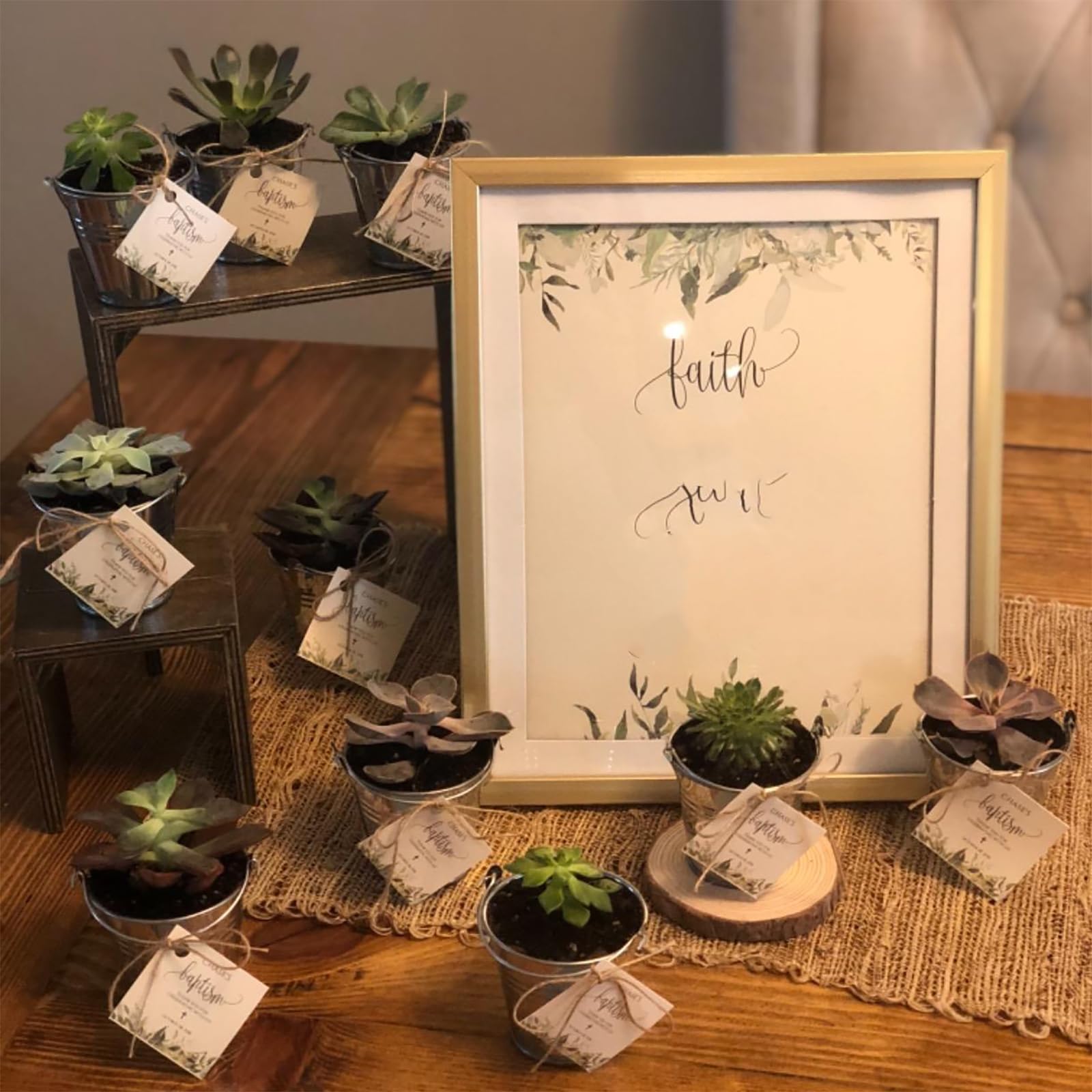 Paquete de 20 cubos de metal galvanizado de 4.5 x 5 pulgadas con asa, cubos de metal multifuncionales, cubo de metal pequeño para fiestas, plantas, bodas y decoración del hogar, jarrón, 6