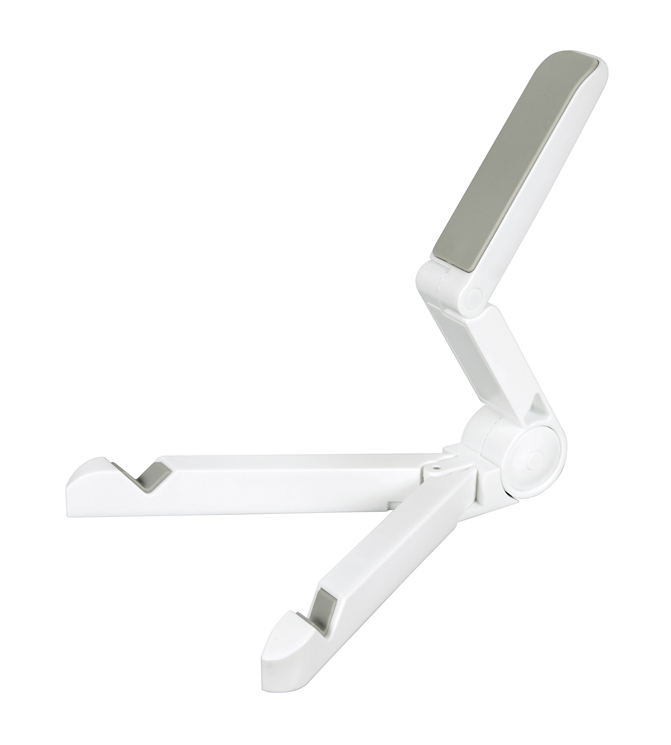 Dynavox Supporto per dischi in vinile ST30, pieghevole, in plastica, colore: bianco