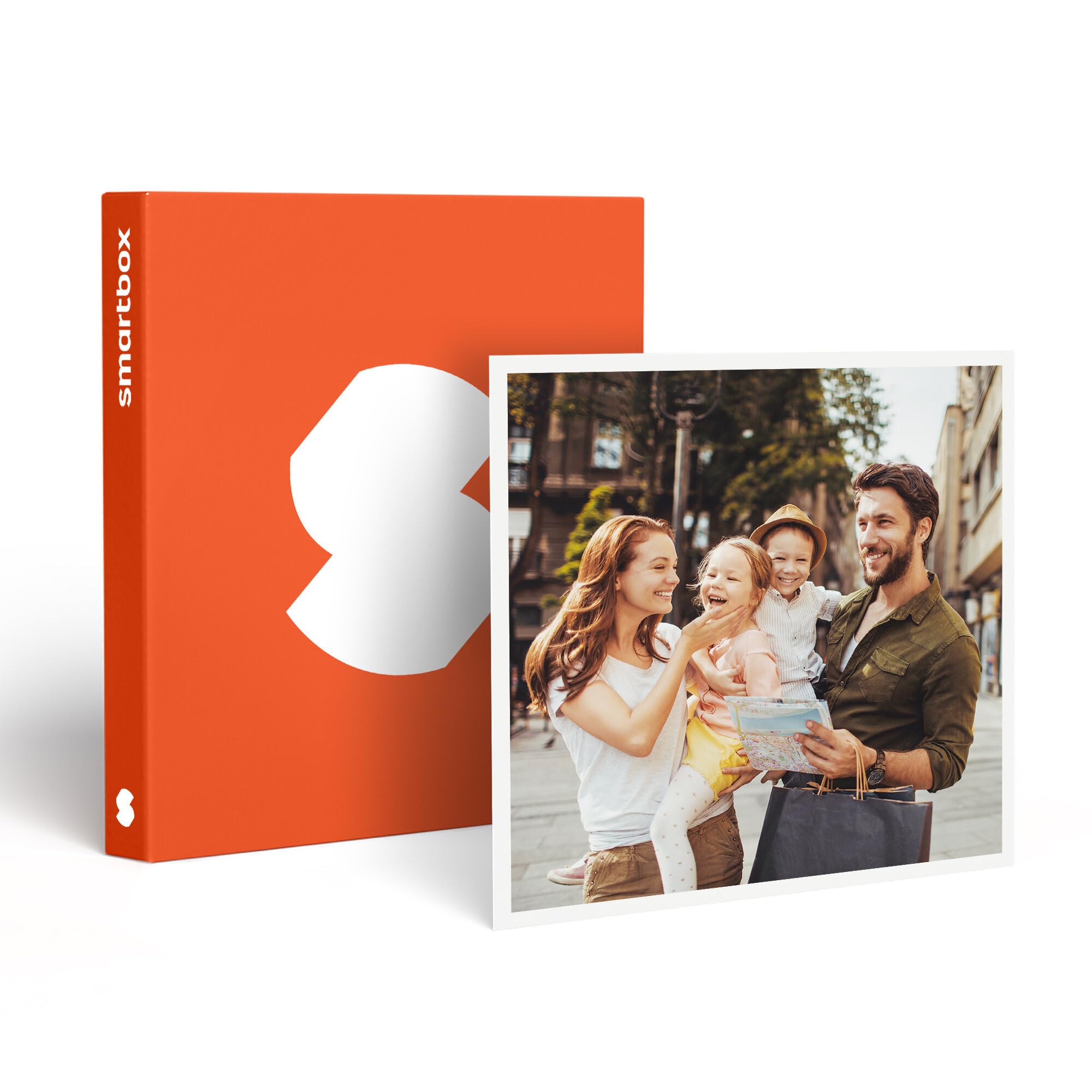 Smartbox - Cofanetto Regalo per la Famiglia - Vacanza in Famiglia in Europa - Idee Regalo Originale - 1 Notte con Colazione per 2 Adulti e 1 o 2 Bambini