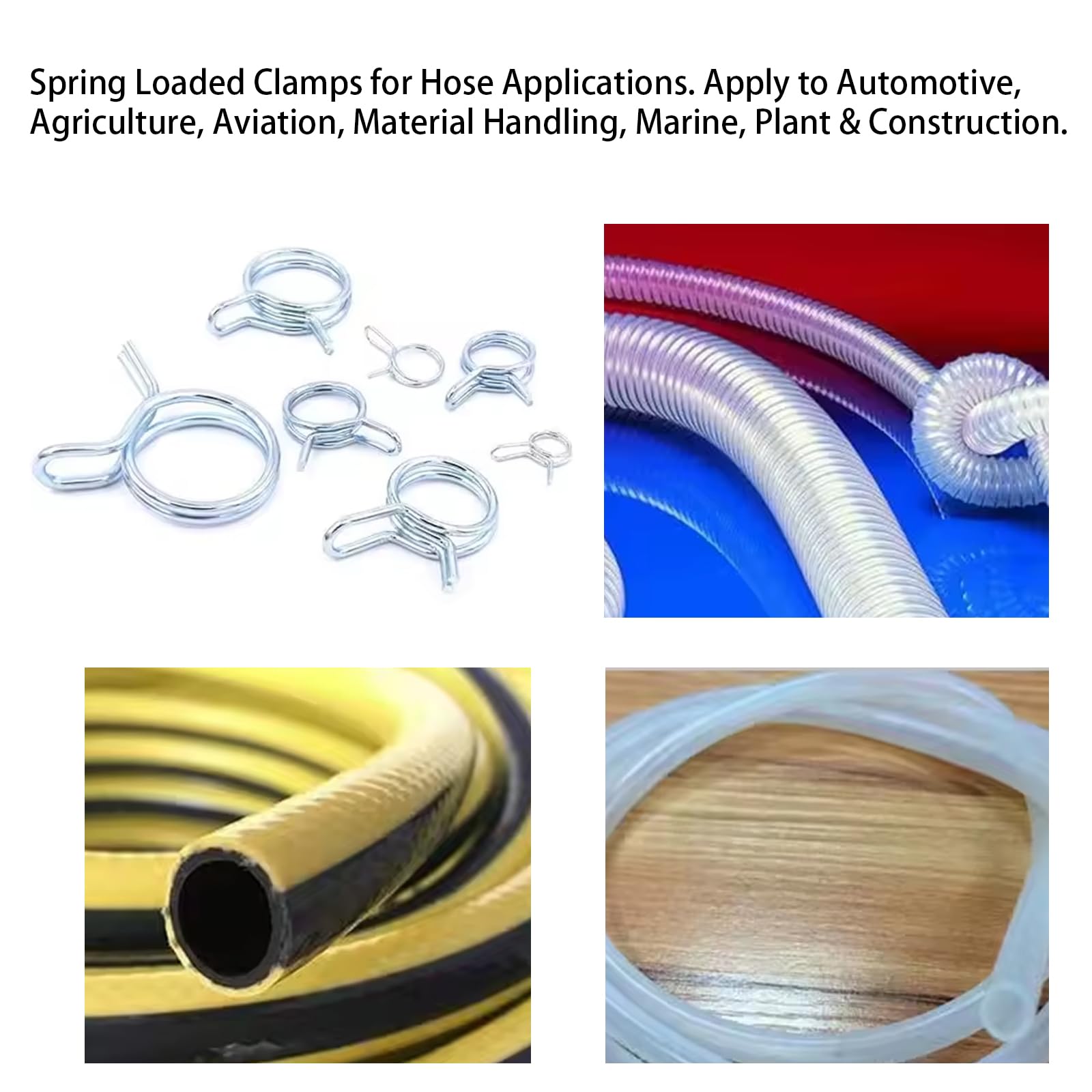 20 Fascette In Acciaio Inox Per Tubi LED T5 - Clip A U Per Montaggio Fluorescenti, Con Viti