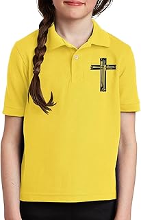 Polo deportivo para niñas, ligero, transpirable, de manga corta, uniforme escolar, traje básico, casual, ajuste holgado, cómodo y transpirable