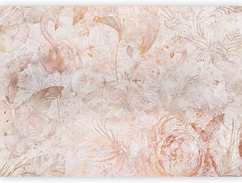 Miniatura 9 de artgeist - Mural retro, 138 x 101 pulgadas, papel tapiz no tejido XXL, decoración de vellón, imagen de impresión fotográfica, flores, animales y