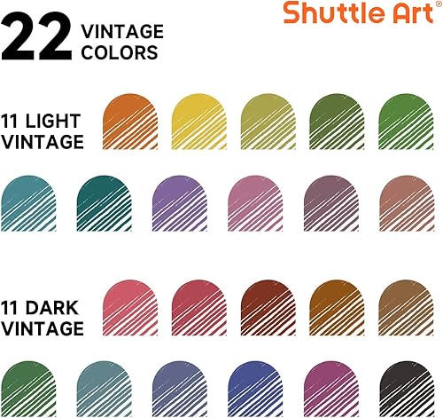 Vista 51 de Shuttle Art Bolígrafos retráctiles de tinta de gel pastel, paquete de 11 bolígrafos de tinta negra, bonitos bolígrafos de 0.020 in de punta fina 11