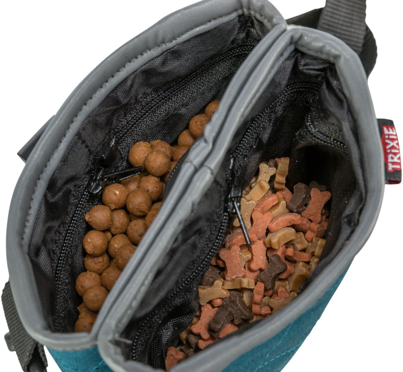 Snacktasche Twin, 15 × 18 × 2,5 cm, petrol