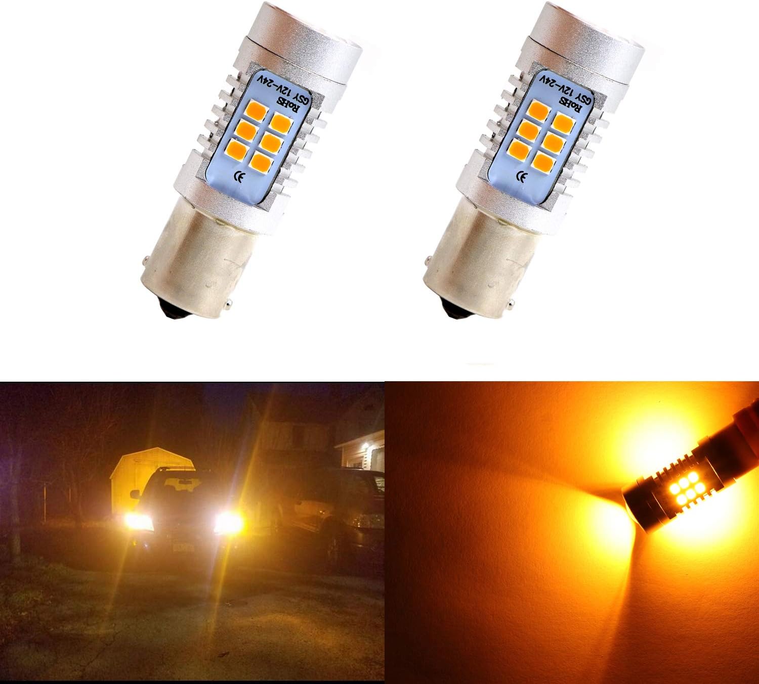 1156 Turn Signal Led Bulb Extremely Bright Turn Signal