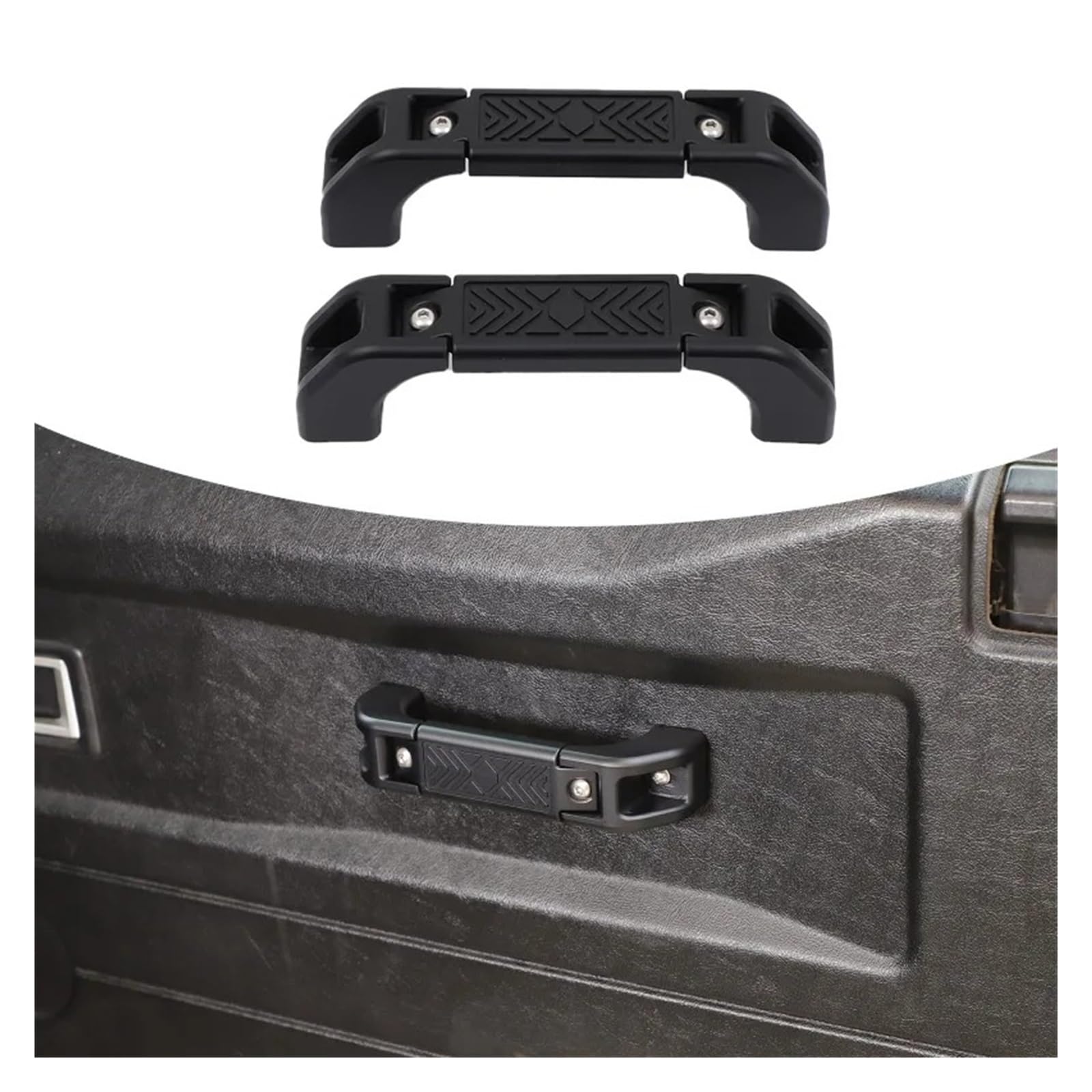 AJHJET Interior Upgrade for Land for Rover for Defender 90 110 130 2004-2018 Aluminum Alloy Car Interior Door Handle Accessories Replacement Parts