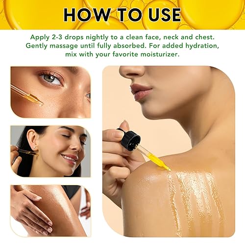 Miniatura 4 de ELBBUB Aceite de vitamina E de alta calidad, ultra concentrado, hidrata, mejora la apariencia de cicatrices y estrías, hidratación de la piel, para