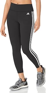 adidas Womens Training Essentials 3-Stripes High Waisted 7/8 Tights