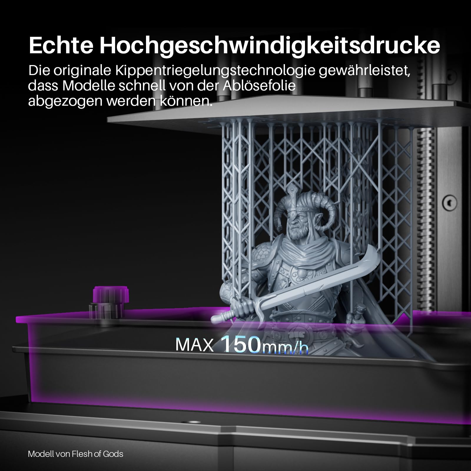 Stampante 3D ELEGOO Mars 5 Ultra 9K Mono LCD High Speed - Dettaglio