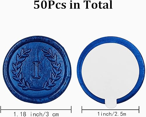 Miniatura 89 de 50 calcomanías adhesivas de cera con letra F, hechas a mano, sin necesidad de sellar, rasgar y usar calcomanías de cera para invitaciones de boda