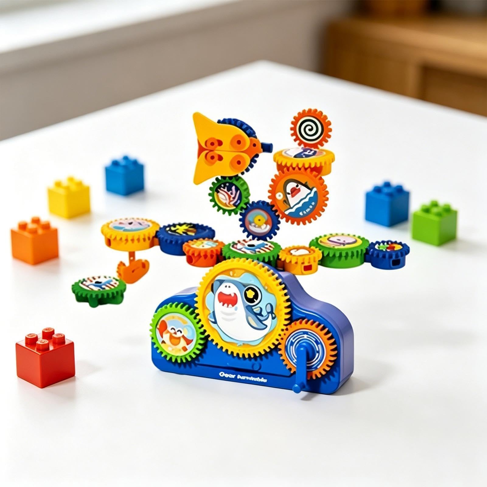 Da Costruzione Con Ingranaggi Set Educativo Divertente Con Incastro | Giocattoli Di Da Costruzione Per Bambini Per Bambini Camera Soggiorno Giardino