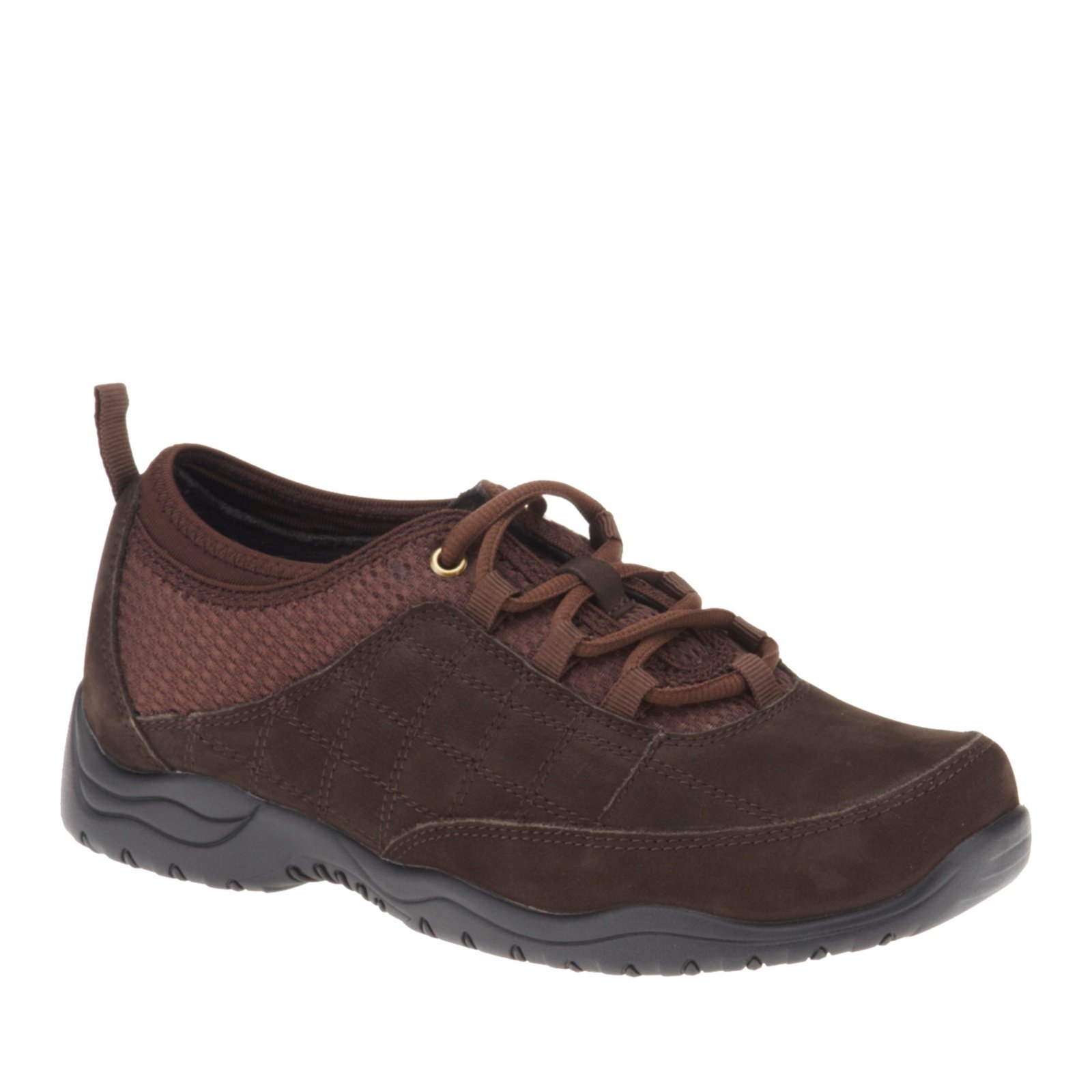 Drew Shoe Women's Lisbon Orthopedic Casual Shoes - Brown Wide Width Comfort Walking Shoes