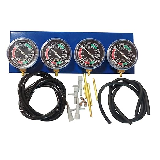 YOUNGL Motorcycle Vacuum Carburetor Synchronizer, Carburetor Synchronizer Stabilizer, Universal Motorcycle Synchronization Balancer Carb Sync Balancing Gauge Kit