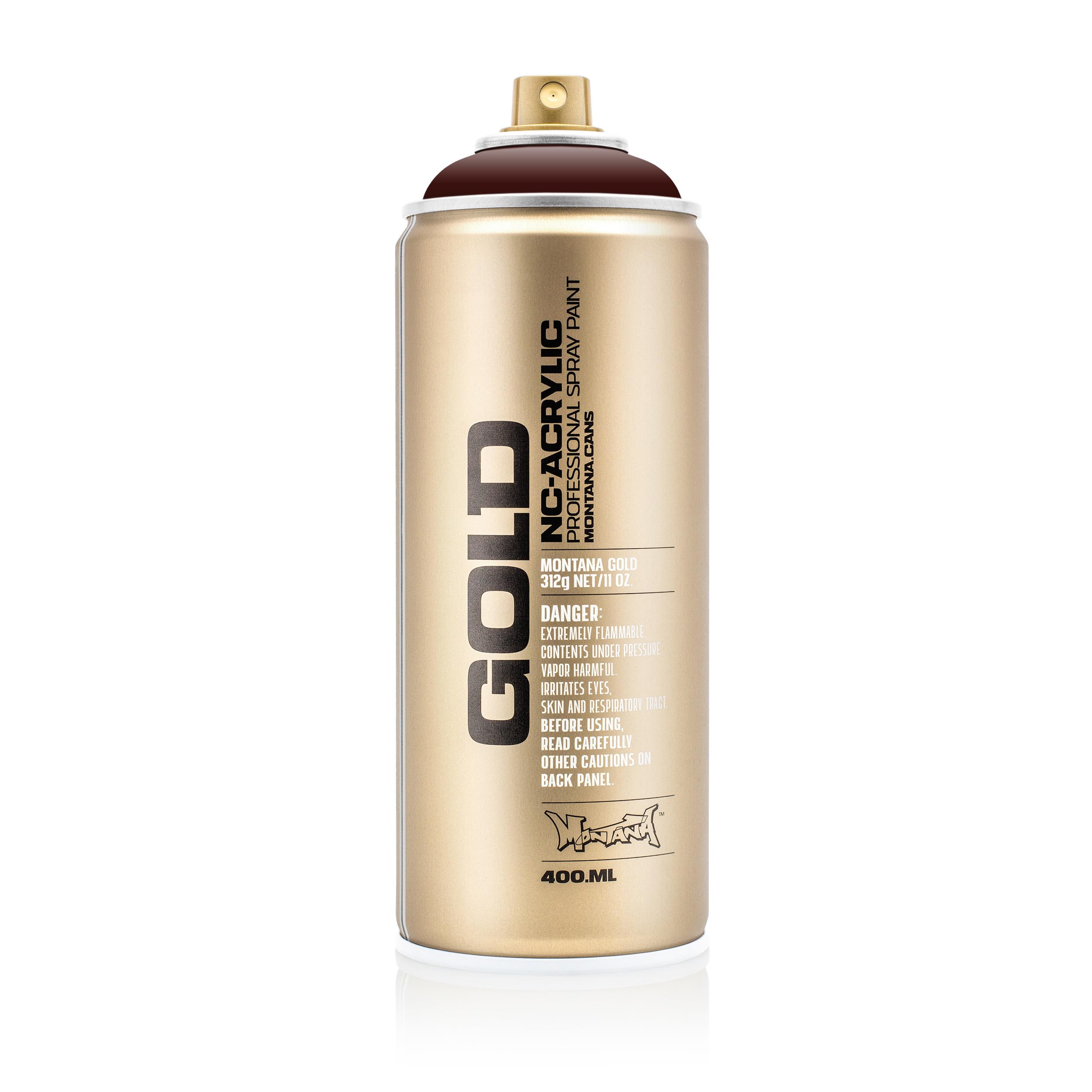 Montana Spray Can Gold 400 ml, Black Red, 400ml