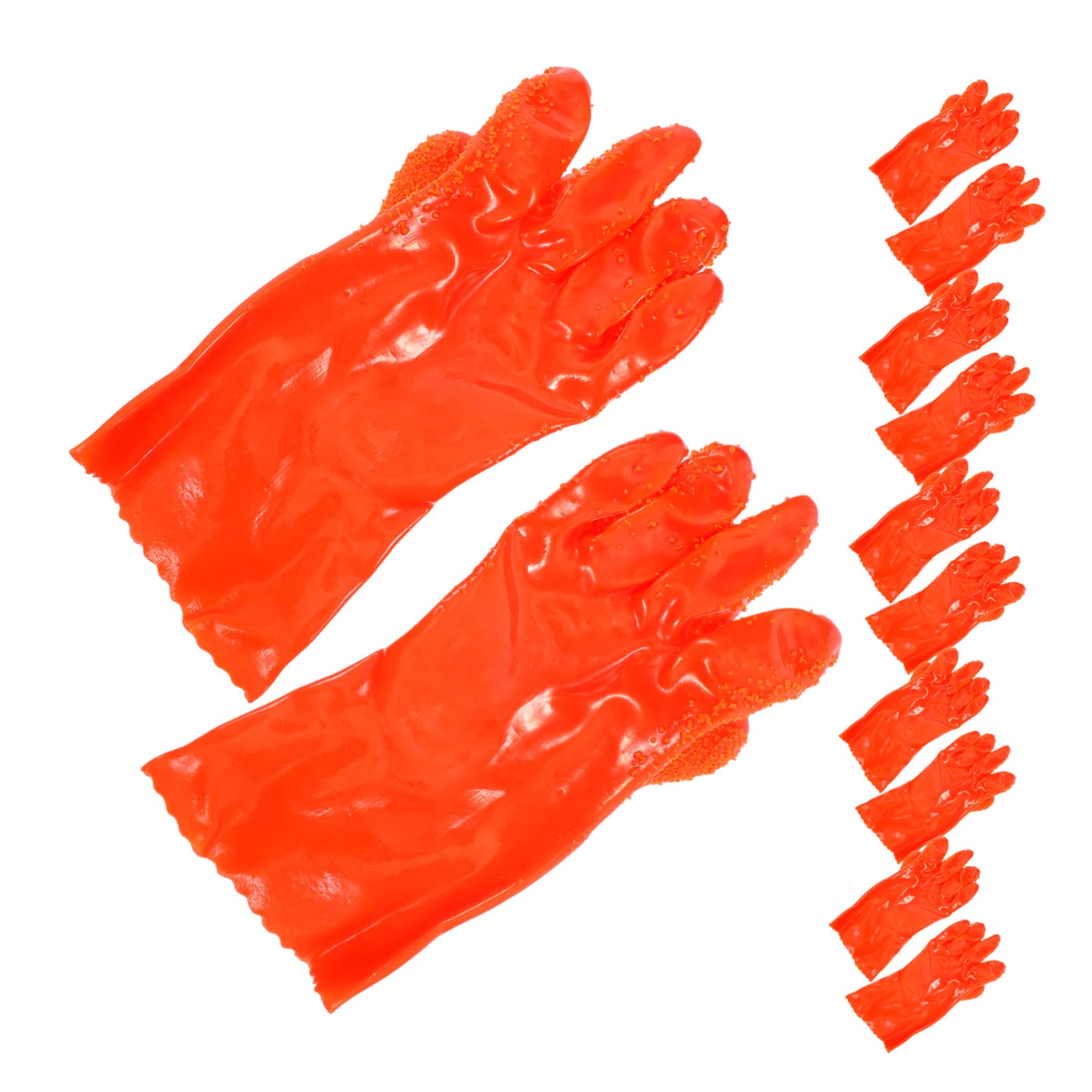 Homoyoyo 6pares Guantes Estanques Guantes Limpiar Botes Industrial Goma Flexibles