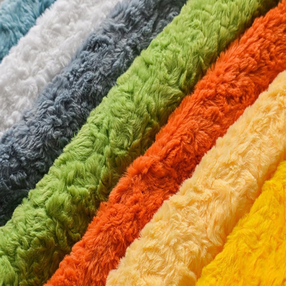 Tela de felpa gruesa de felpa sintética para coser, venta por metros, felpa de peluche, piel sintética, para juguetes, cojines, guantes, bufandas, 100 x 160 cm, gris