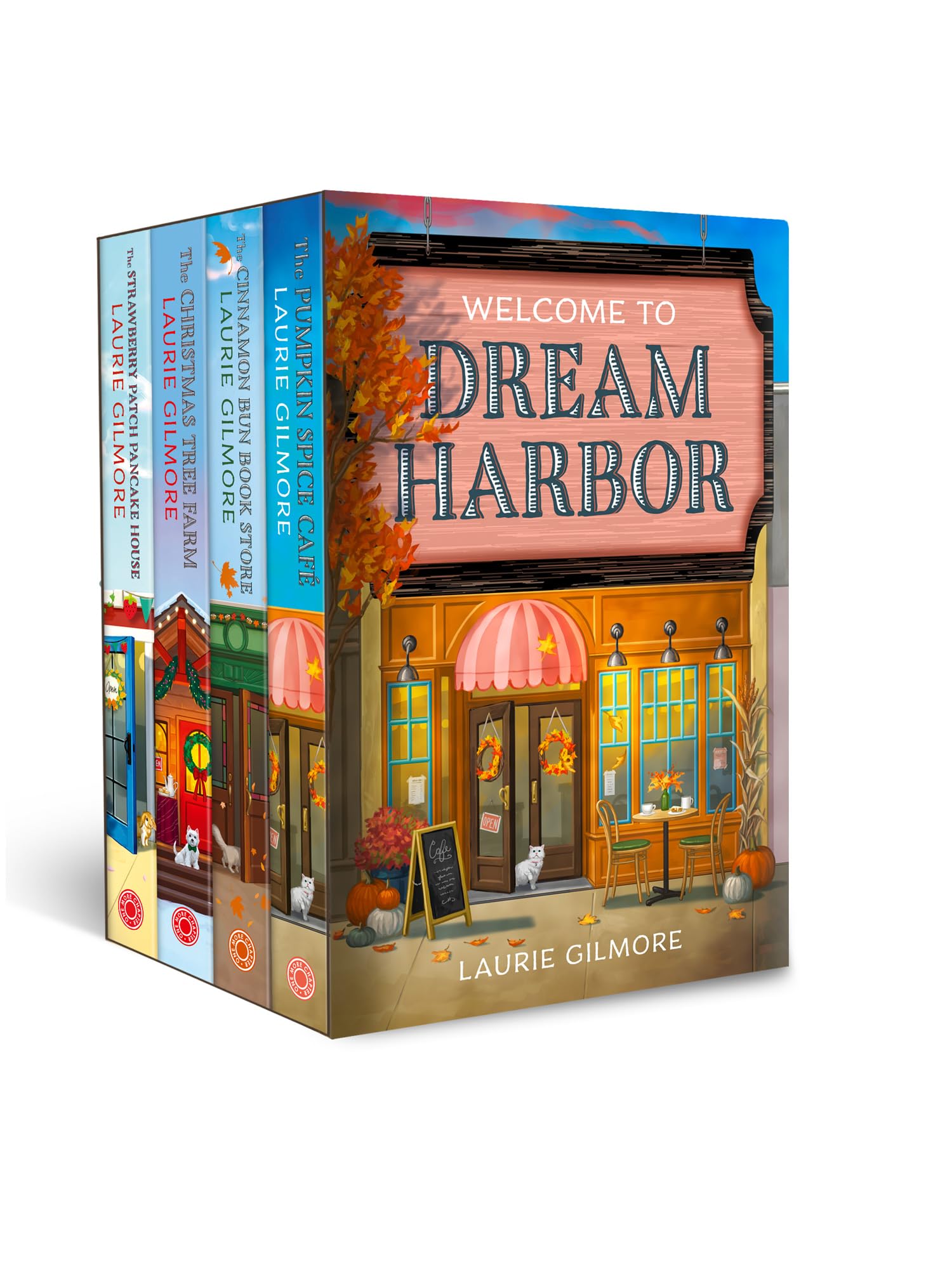 DREAM HARBOR BOX SET : A Cozy Escape in Every Book – 4-Book Box