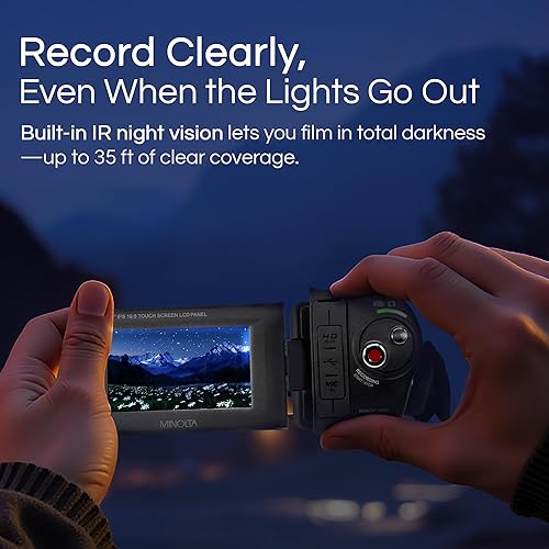 Miniatura 4 de Minolta MN4K30NV 4K Ultra HD  30 MP Videocámara de visión nocturna