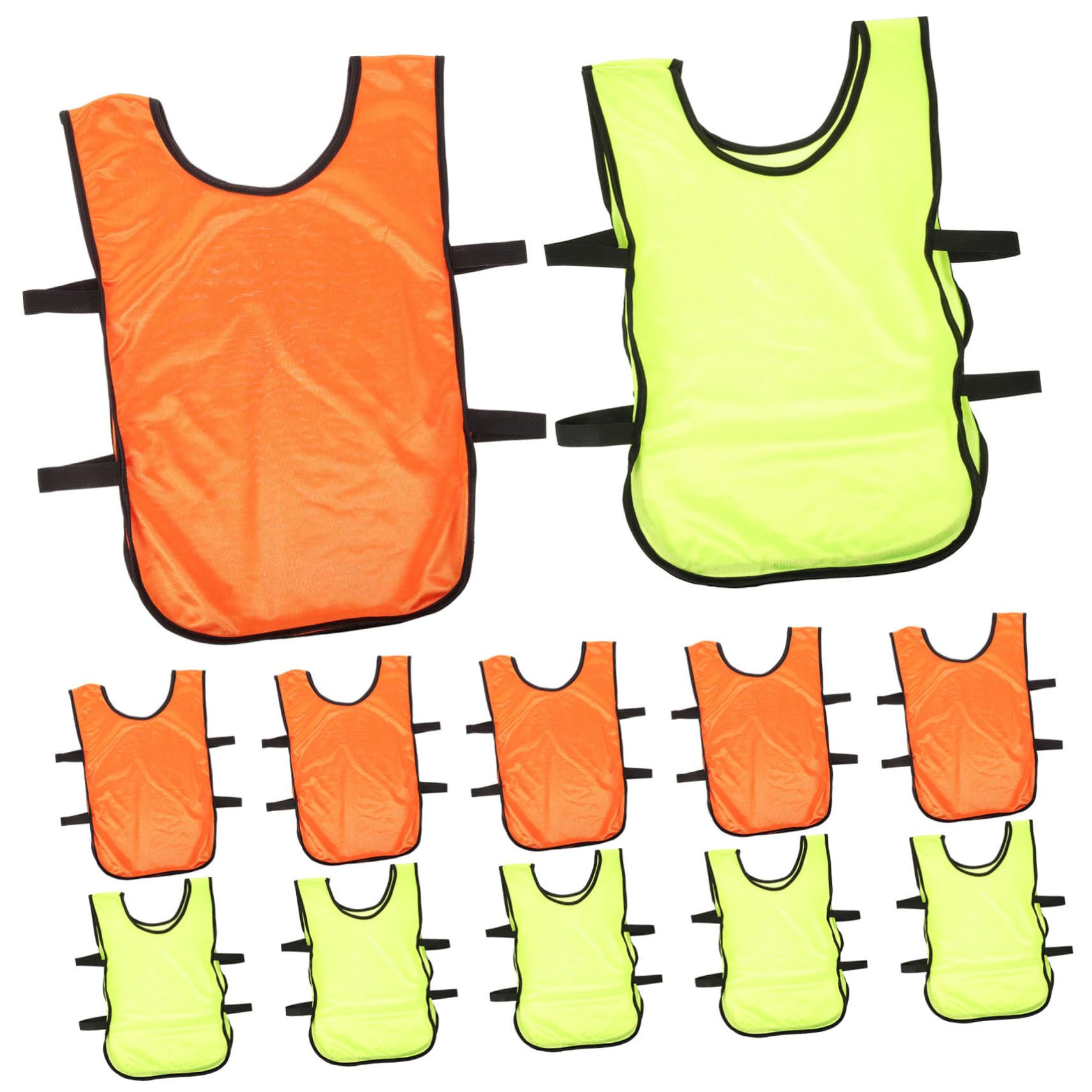 Toddmomy Basketball Pinnies for Boys Girls Soccer Vest Training Soccer Vests Machine Washable Youth Sports Vests
