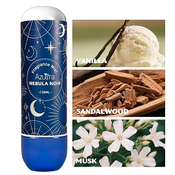Azulfra Body Spray for Wowen Nebula Noir, Hair & Body Fragrance Mist, Notes of Vanilla, Sandalwood & Musk, 4 fl.oz
