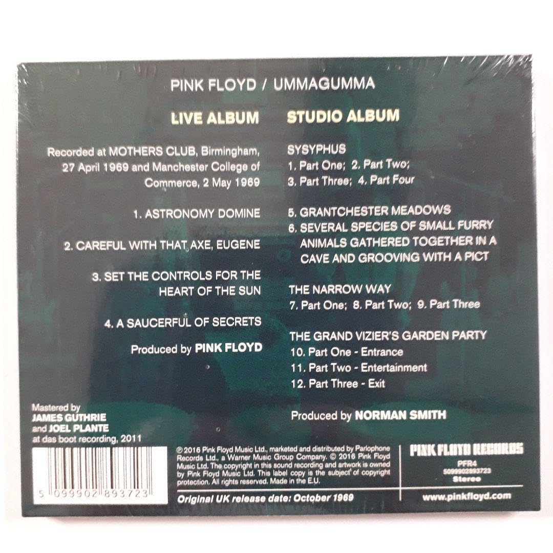 Amazon.co.jp: Pink Floyd Ummagumma 2CD ピンクフロイド ウマグマ