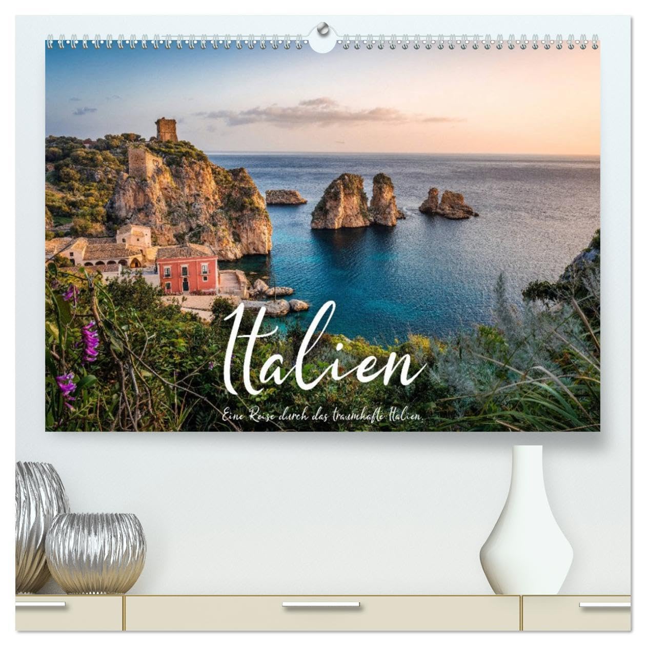 Italien - Eine Reise durch das traumhafte Italien. (hochwertiger Premium Wandkalender 2026 DIN A2 quer), Kunstdruck in Hochglanz: Eine Traumreise durch Italien. (CALVENDO Orte)