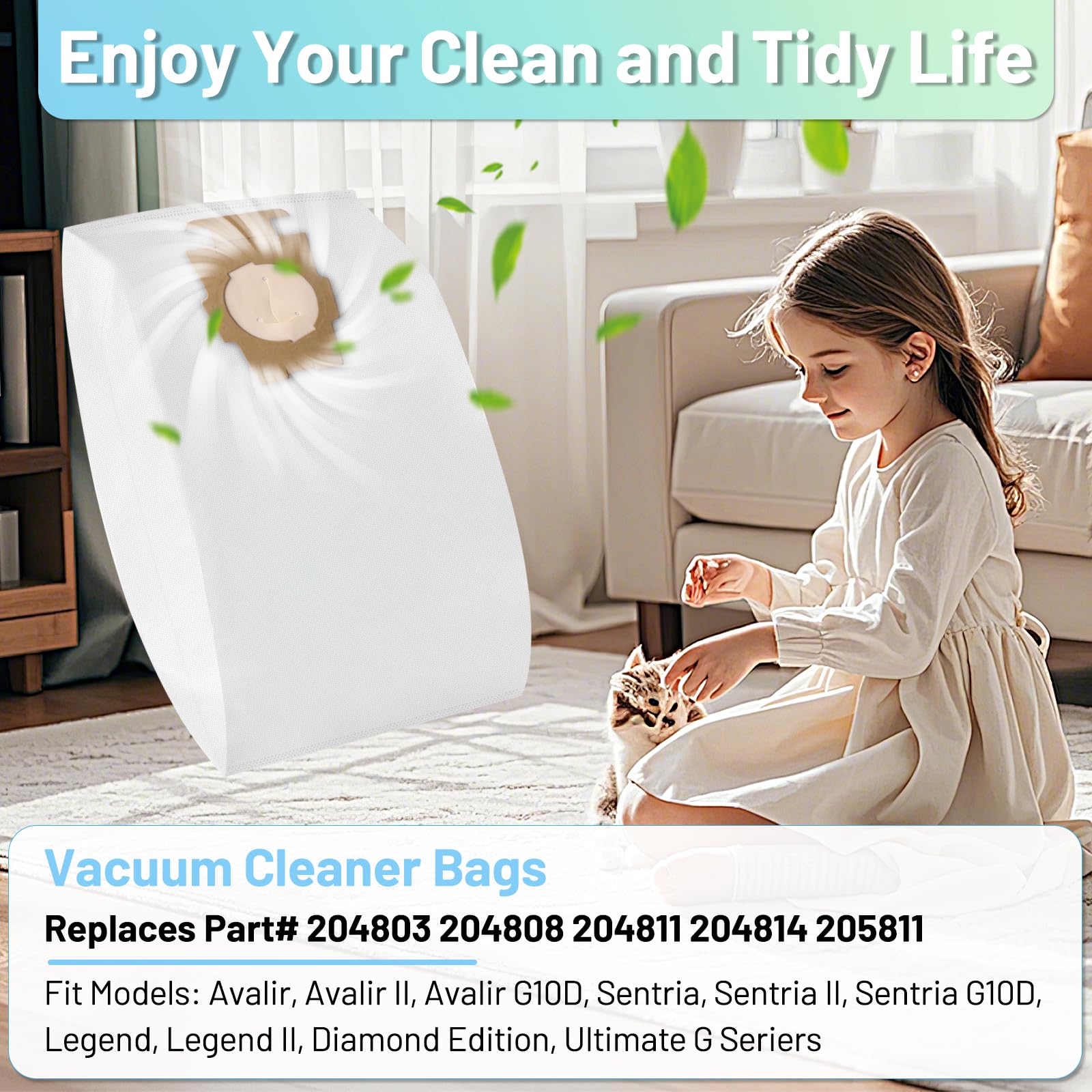 Kirby Vacuum Bags - 12 Pack Replacement -2
