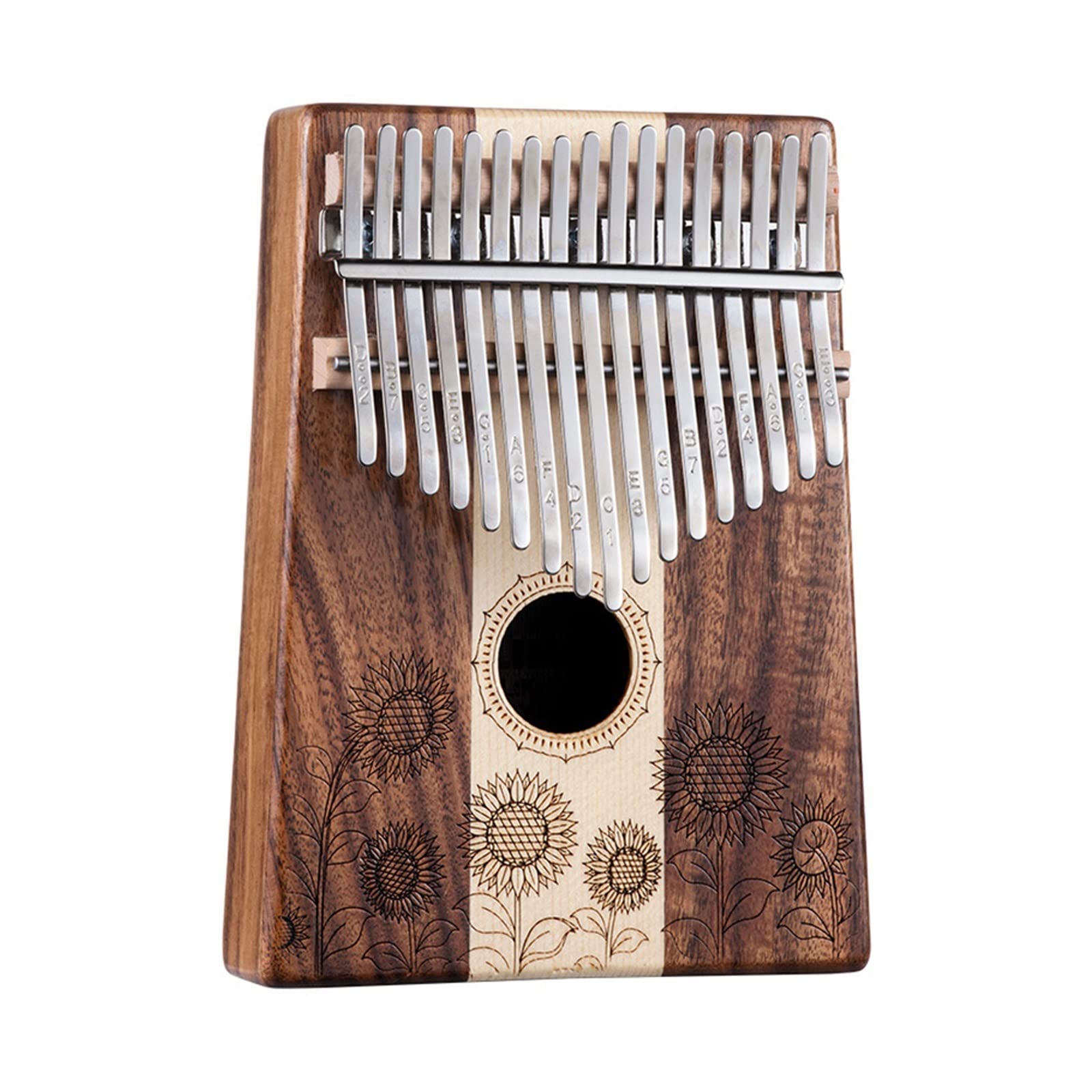 alumno Kalimba Instrumento Portátil De Piano De Dedo Kalimba De 17 Teclas