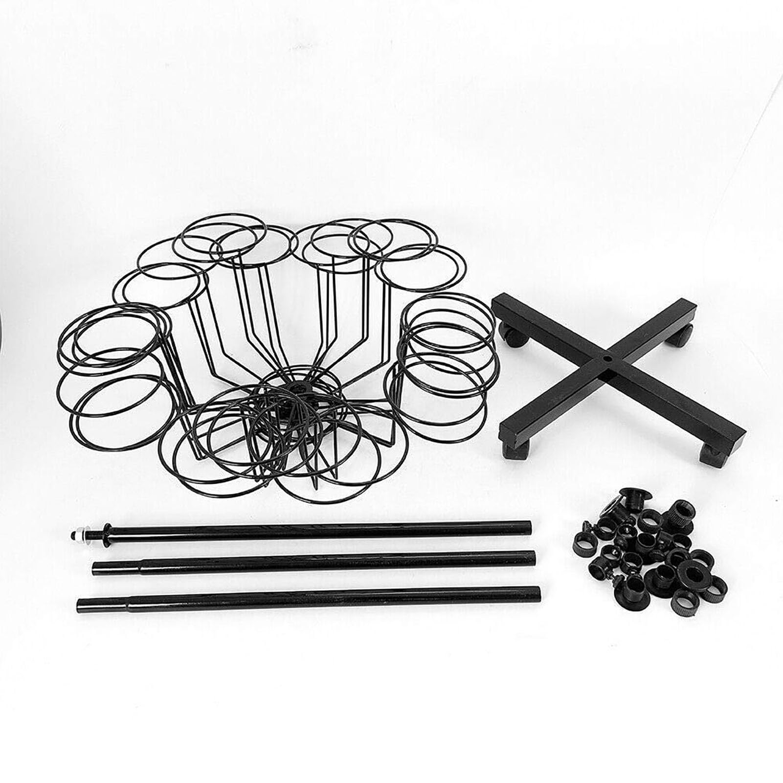 Soporte Giratorio Ajustable de 7 Niveles para exhibición de Sombreros - Estante Giratorio Independiente para la organización de Gorras de béisbol, Gorros para Pelucas y Sombreros