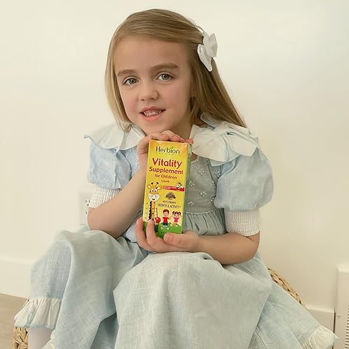 Miniatura 9 de Herbion Naturals Suplemento Vitality para niños  Promueve el crecimiento y el apetito  Alivia la fatiga  Mejora el rendimiento mental y físico  5