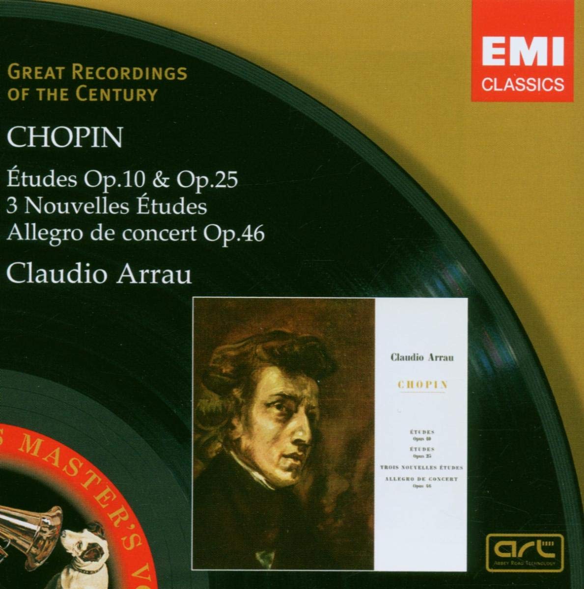 Chopin: Etudes Op.10 & Op.25 Arrau Claudio and Chopin