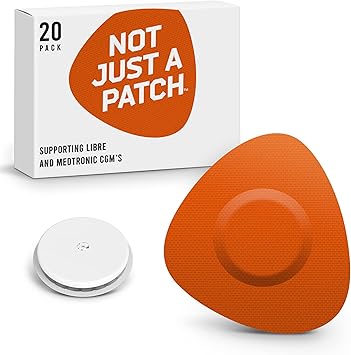Amazon Com Not Just A Patch Cgm Sensor Patches For Freestyle Libre And Medtronic Sensors Pack Water Resistant Durable For 10 14 Days Pre Cut Freestyle Libre 2 Sensor Covers In