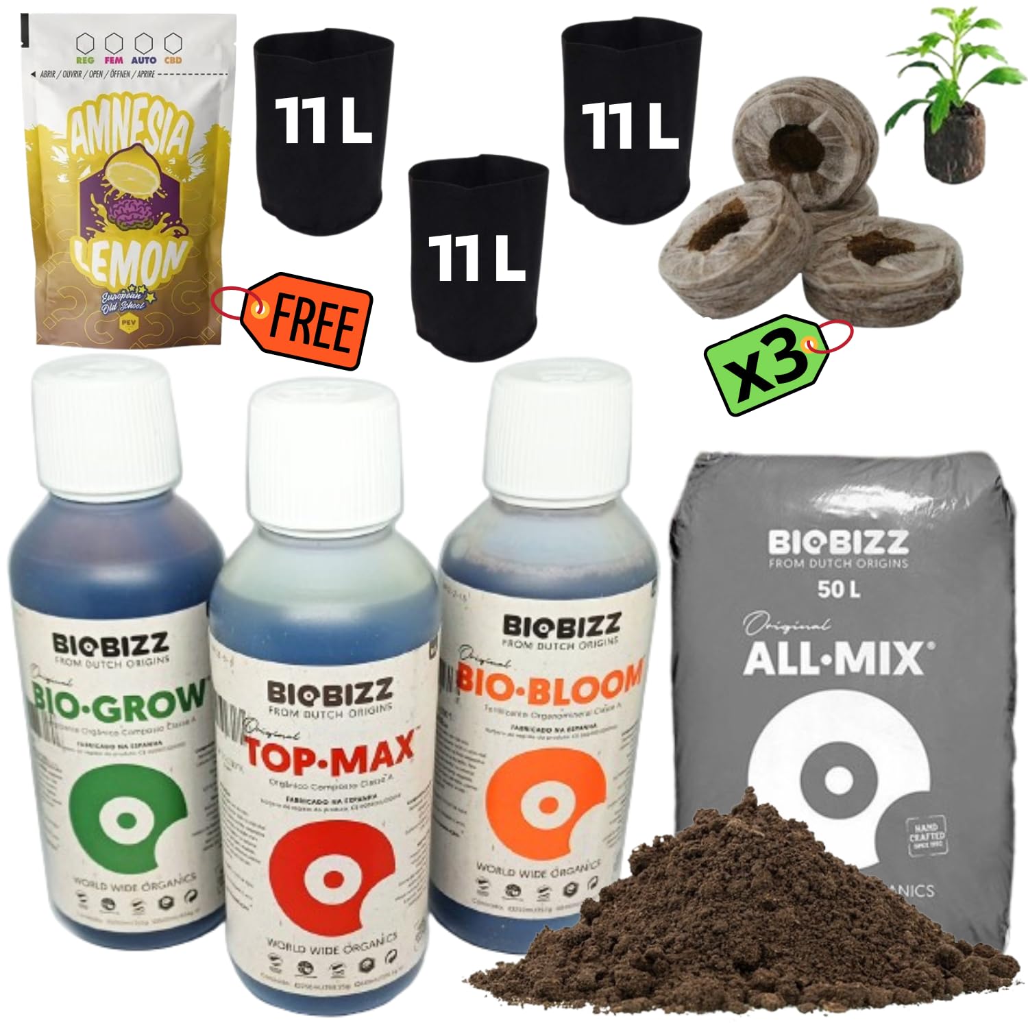 Biobizz Dnger Starter Set | Cannabis Starterset | Grow Dnger Set Cannabis  | Grow Starter Set | Grower Set | Cannabis Set Anbau | Starterset Cannabis  Anbau | Hanf Anbau Set | Cannabis Grow Kit : Amazon.de: Garten