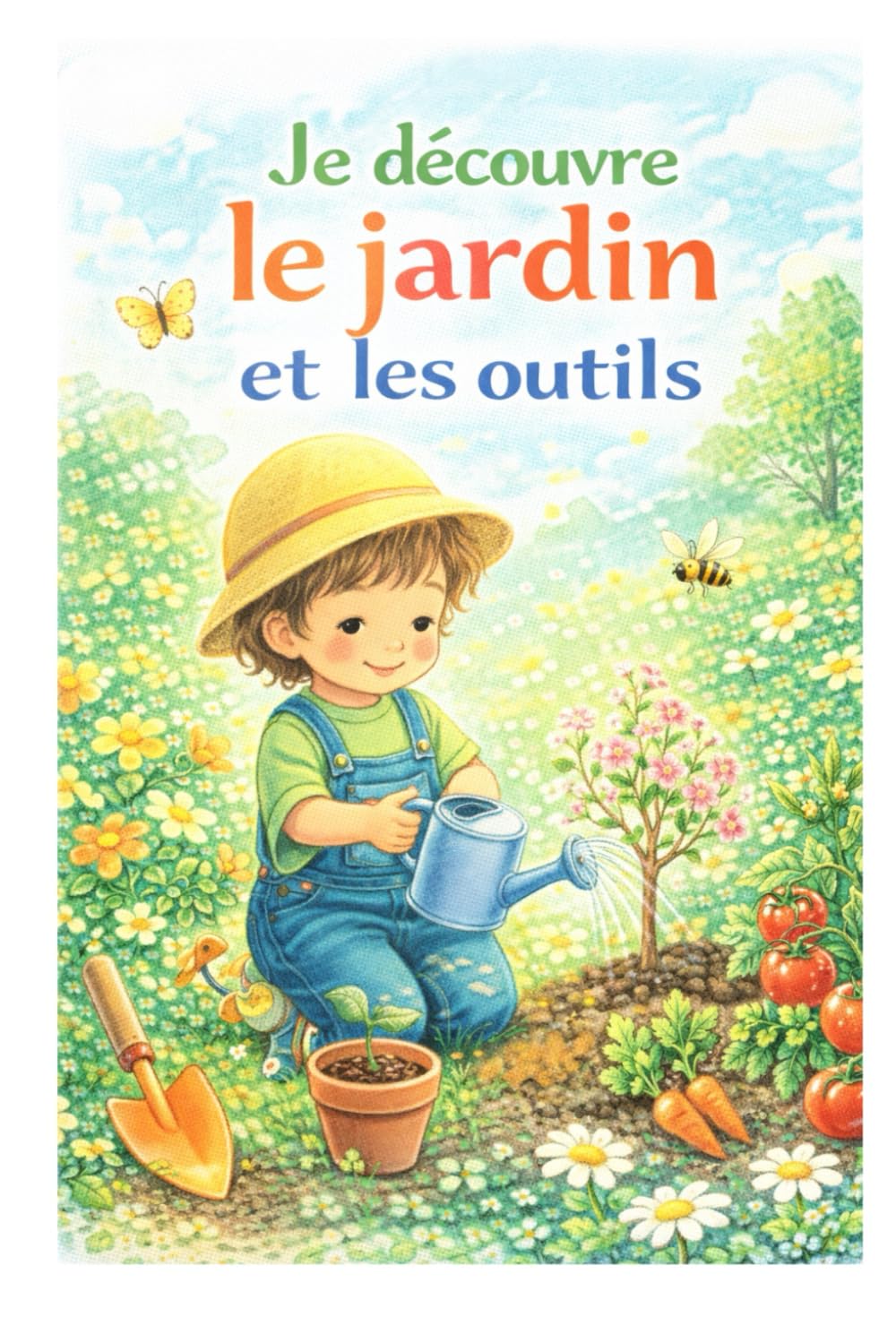 Je découvre le jardin et les outils: observer,toucher,arroser,planter...