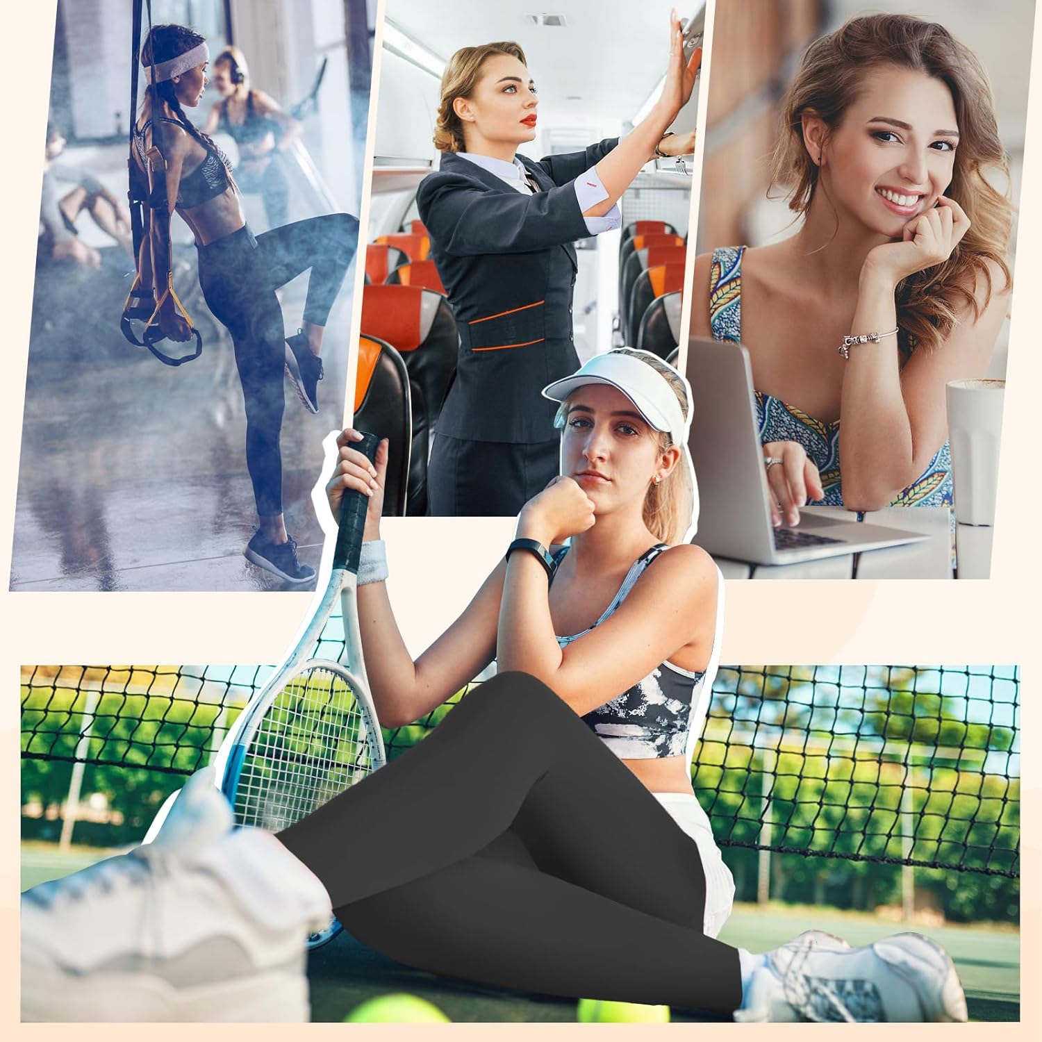 Compression Pantyhose,15-20mmHG Tights for Women & Men,Medical Grade Compression Stockings for Teachers, Nurses, Office Workers & Varicose Vein Patients,Waist-high Compression Leggings to Relief Leg Fatigue - Image 6