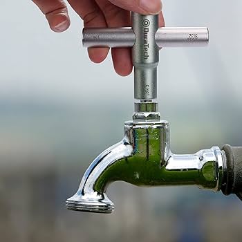 ウォンキークラフツ daw-tray120 Pinoze 4 Way Sillcock Water Key, 1/4