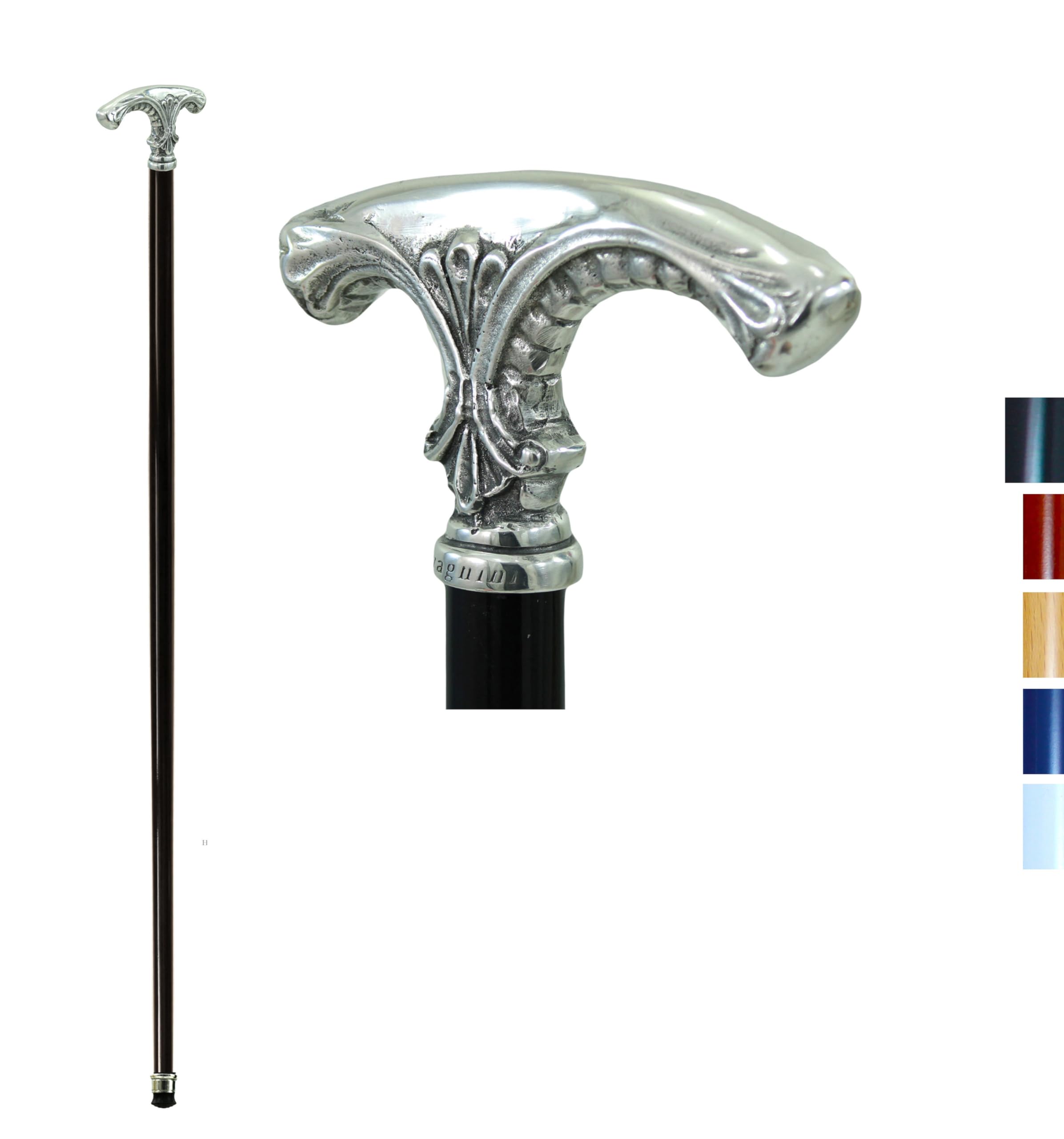 Bastone da Passeggio Lusso Per Uomo Elegante, Bastone da Passeggio Personalizzato Artiginale, Bastone Cavagnini Robusto Esclusivo Per Signore Anziano in Legno