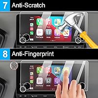 Vista 6 de TTCR-II Protector de pantalla Civic 2022-2025 2026, para Accord CRV HRV Pilot 2023 2024 2025 2026 Protector de pantalla de 7 pulgadas