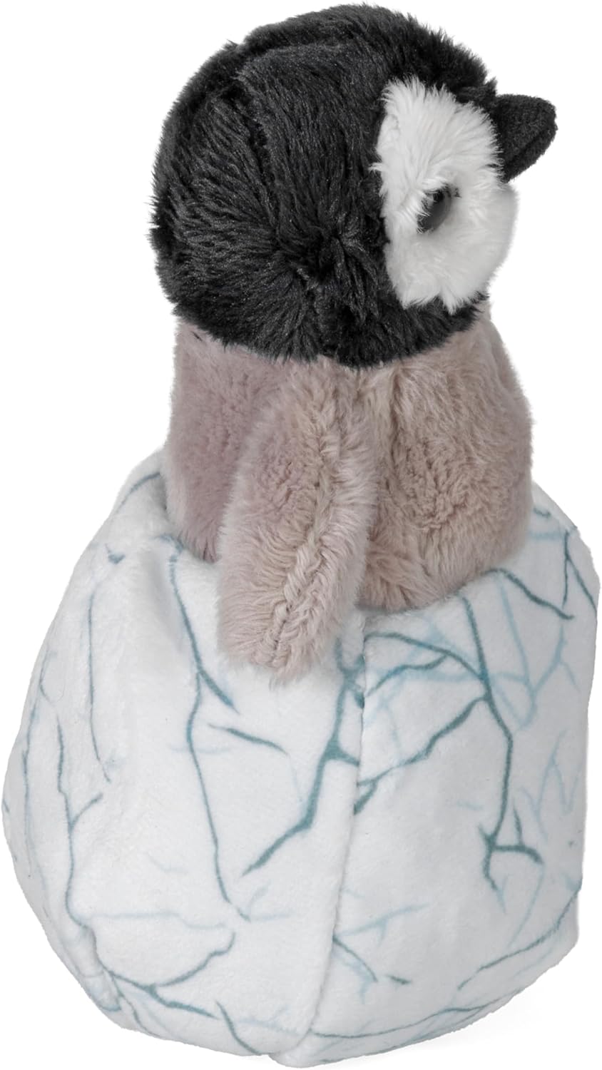 Wild Republic Hatchling Penguin, Stuffed Animal, 6 Inch, Plush Toy, Fill is Spun Recycled Water Bottles