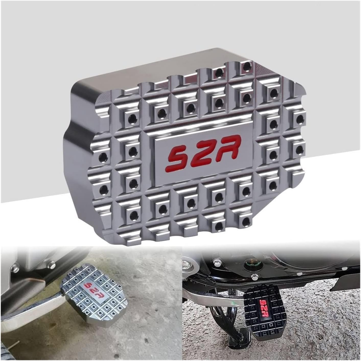 for Suzuki for DL650 for V-Strom 650 for VSTROM DL 650 Motorcycle Rear Foot Brake Lever Pedal Enlarge Extension Rear Brake Peg Pad Pedal (Color : 3)