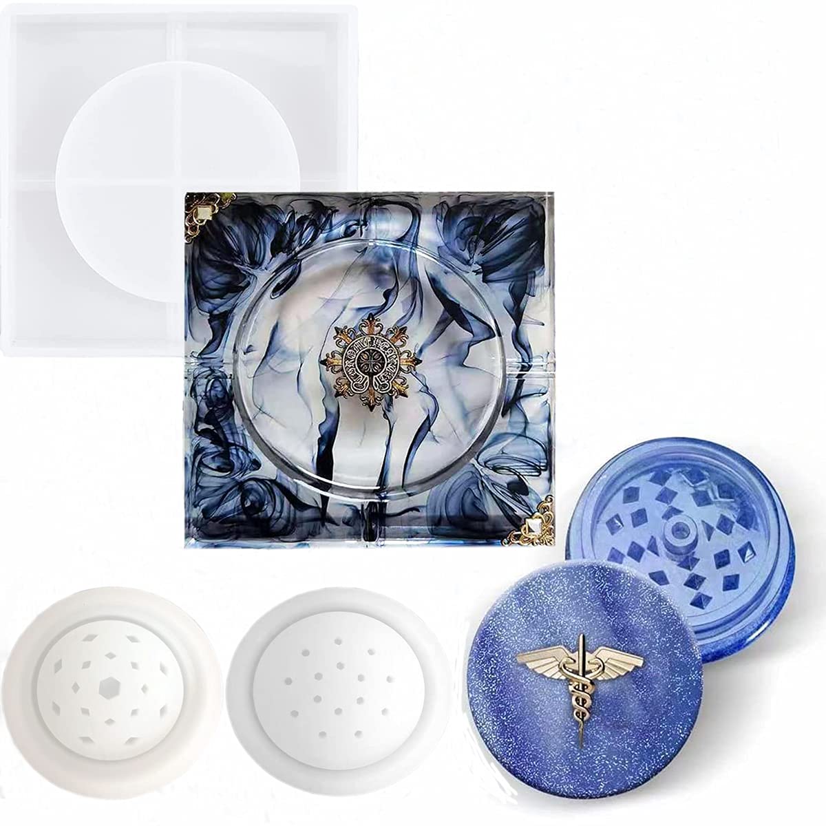 rolling tray, herd grinder, ashtray combo munimoro.gob.pe