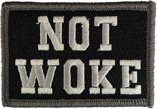 Not Woke Morale Patch 2"x3" - Multitan