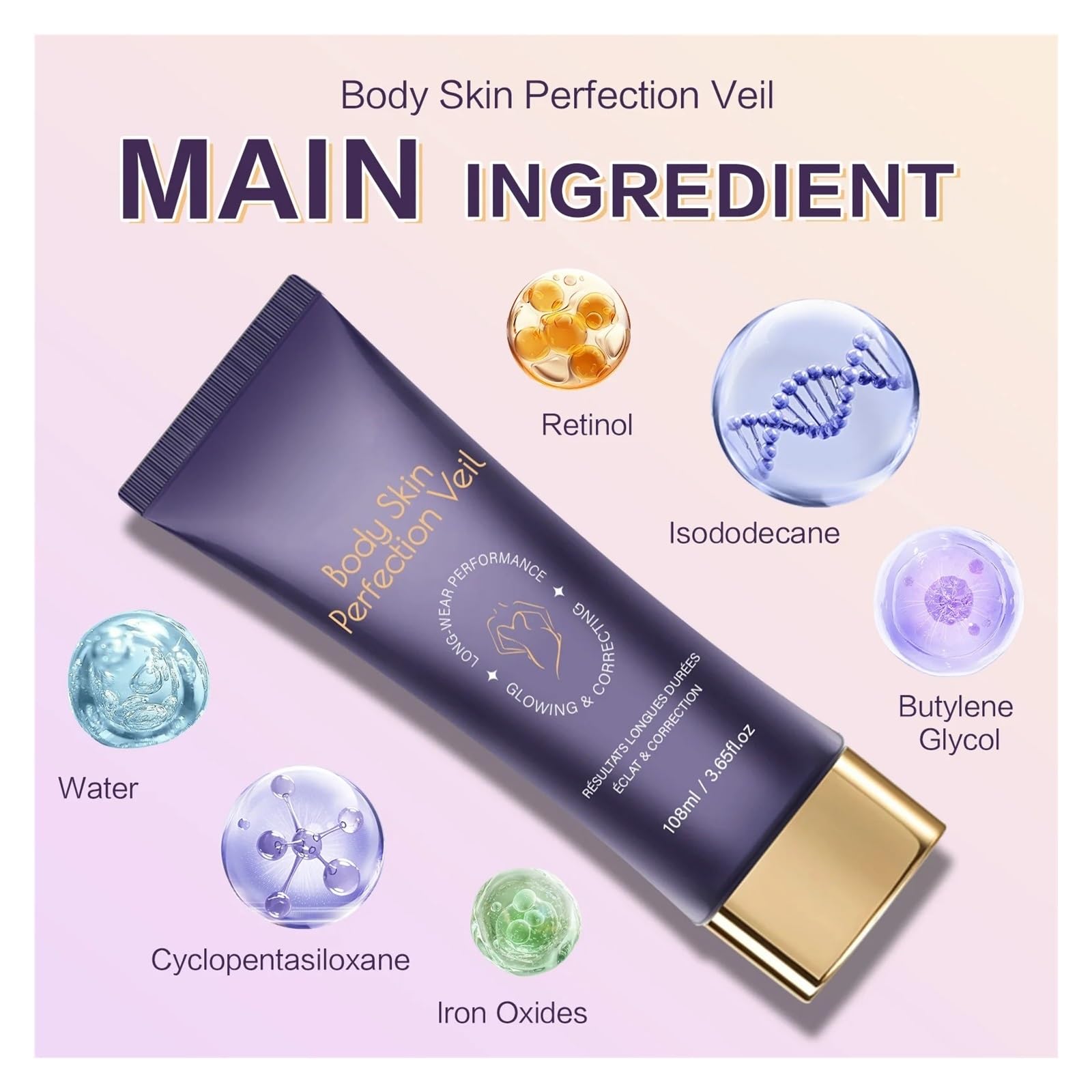 leg concealer Concealer mit hoher Deckkraft, langanhaltende wasserfeste Grundierung, BB-Creme for Gesichts-Make-up, Abdeckung, Anti-Augenringe, Sommersprossen, Basiskosmetik