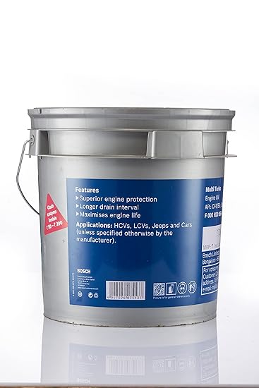 Bosch_Pack of litre_10_Multi turbo CF4/SG 15W 40_Applicable for CV & PC