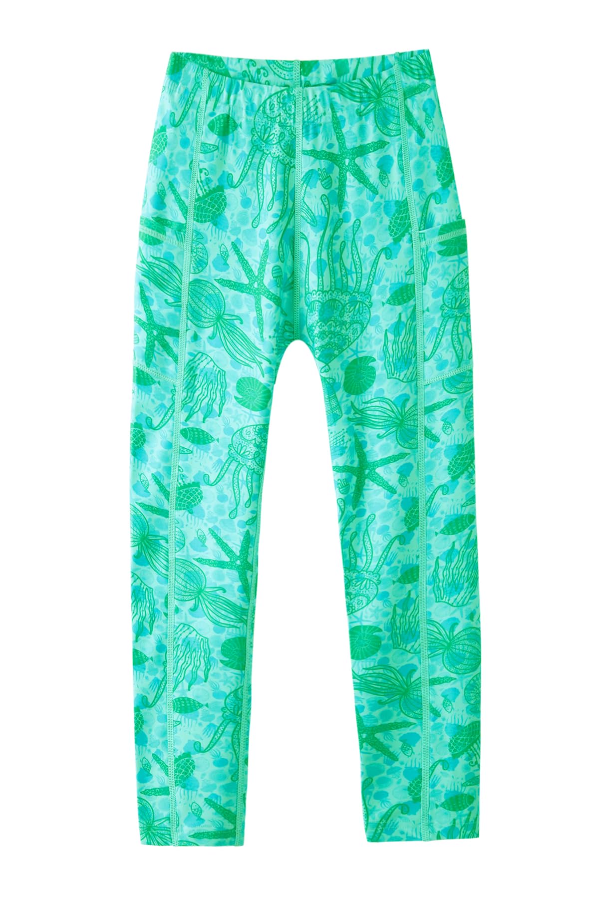 Kid Swim Pants Girls Boys Pockets Lined UPF 50+ Quick-Dry