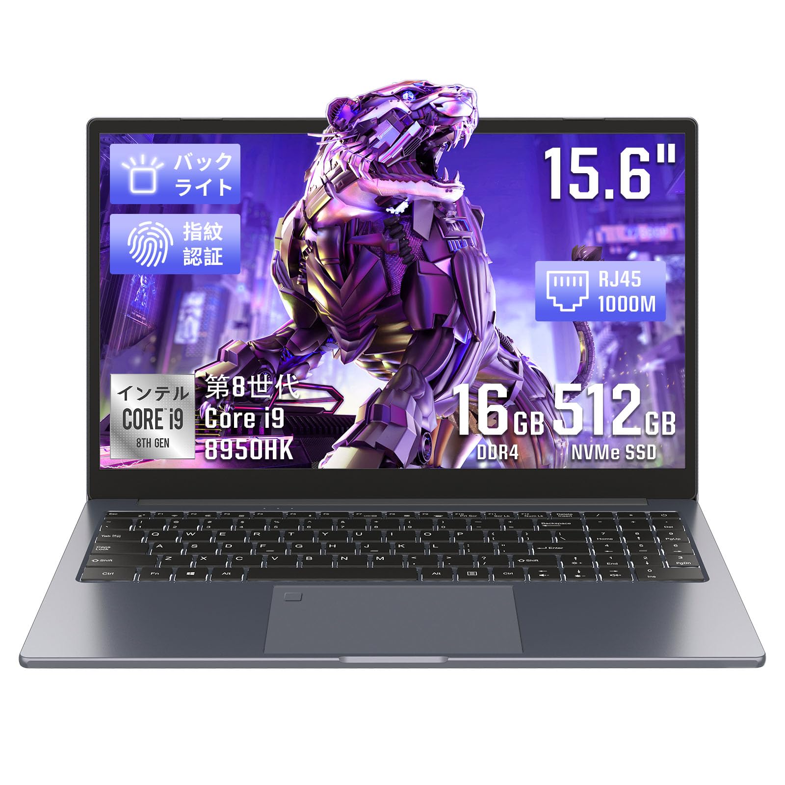 Amazon.co.jp: ノートパソコン core i9 8950HK 15.6インチ/2.9~4.8Ghz 