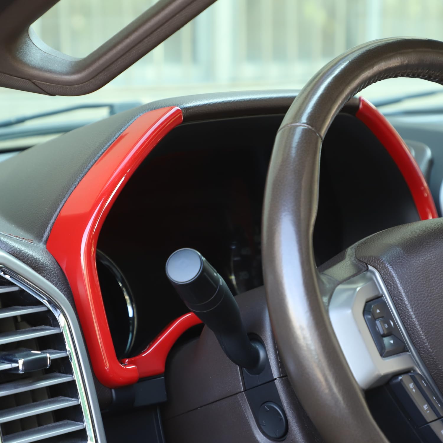 Moldura Cromada Para Tablero De Ford F150, F250 Y F350 Super Duty (2015-2018) – Juego De 3 Piezas