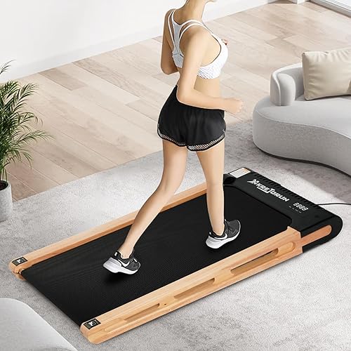 Miniatura 2 de Cinta de correr para debajo del escritorio, almohadilla portátil para el hogar, oficina, máquina de correr con control remoto y pantalla LED, peso